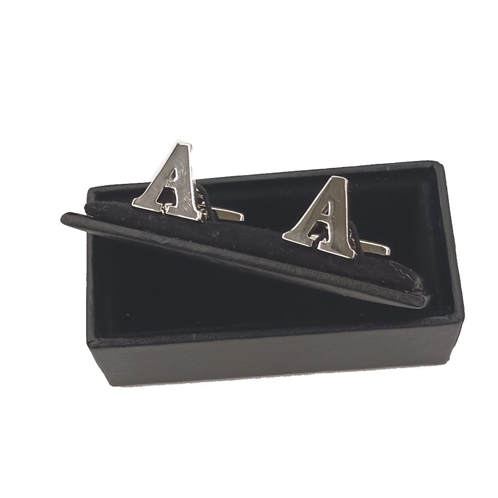 Initial "A" Cufflinks